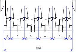 寸法図 バケット幅